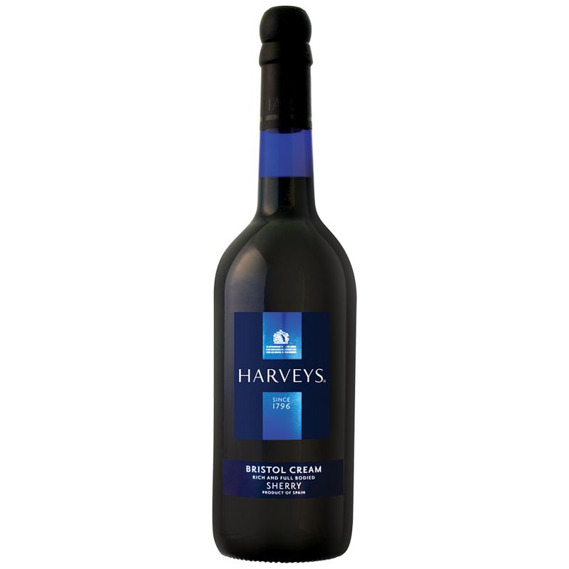 Harvey's Bristol Cream Sherry Wine - 750ml Bottle
