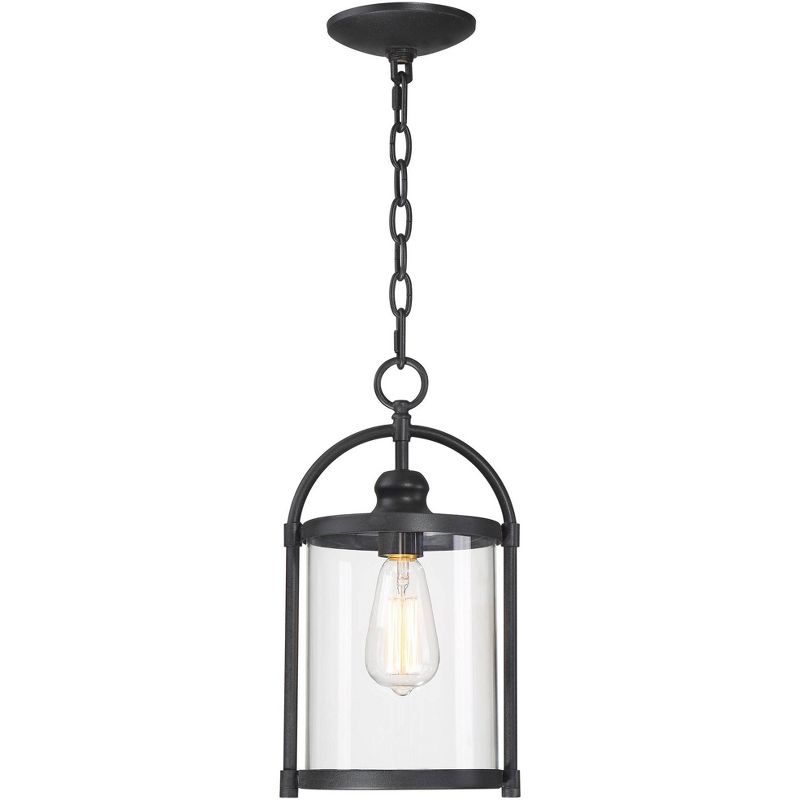 Bel Air Lighting Outdoor Hanging Pendant Black