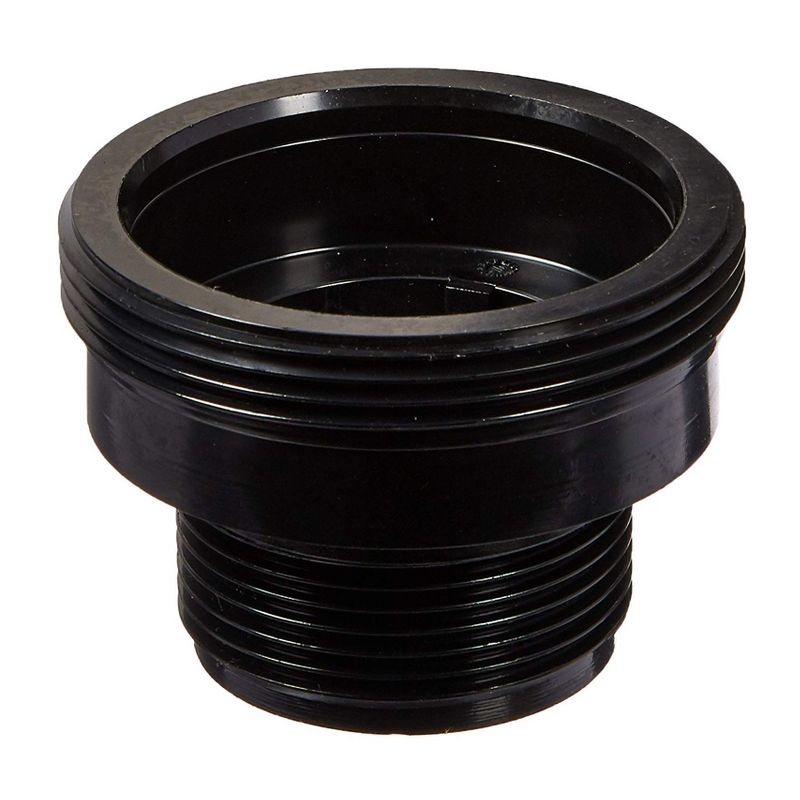 Pentair 190141 2 Inch Diameter Plastic Pool and Spa Nautilus D.E. Filter Bulkhead Replacement Part, Black