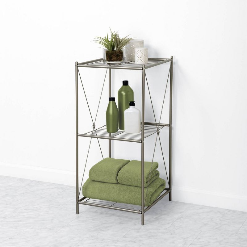 Cross Style Floor Stand Pearl - Zenna Home