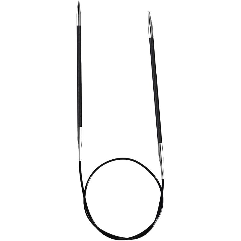 Knitter's Pride-Karbonz Fixed Circular Needles 24"-Size 6/4mm