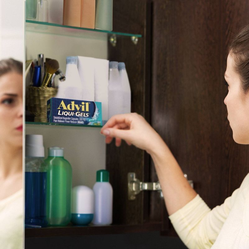 Advil Easy Open Cap Pain Reliever/Fever Reducer Capsules - Ibuprofen (NSAID) - 160ct