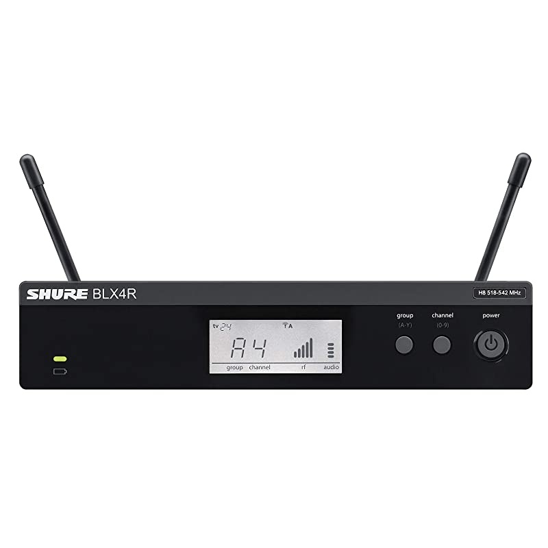 BLX14R/MX53 Rack Mount Wireless Microphone System with MX153 Earset Headworn Mic