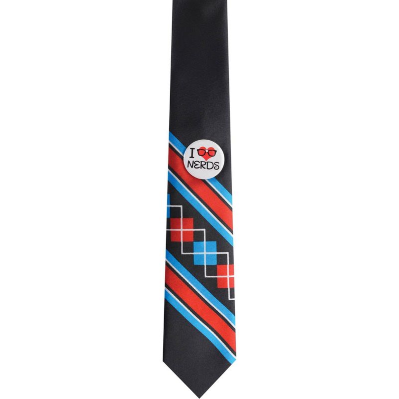 Adult Geek Chic Tie Accessory Halloween Costume