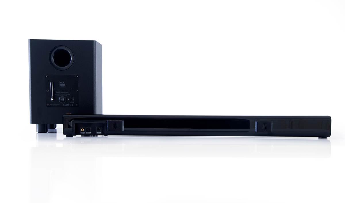 Thonet and Vander DUNN Sound Bar 2.1 with Wireless Subwoofer Bluetooth 250W Peak Power Speaker System for Home Theater