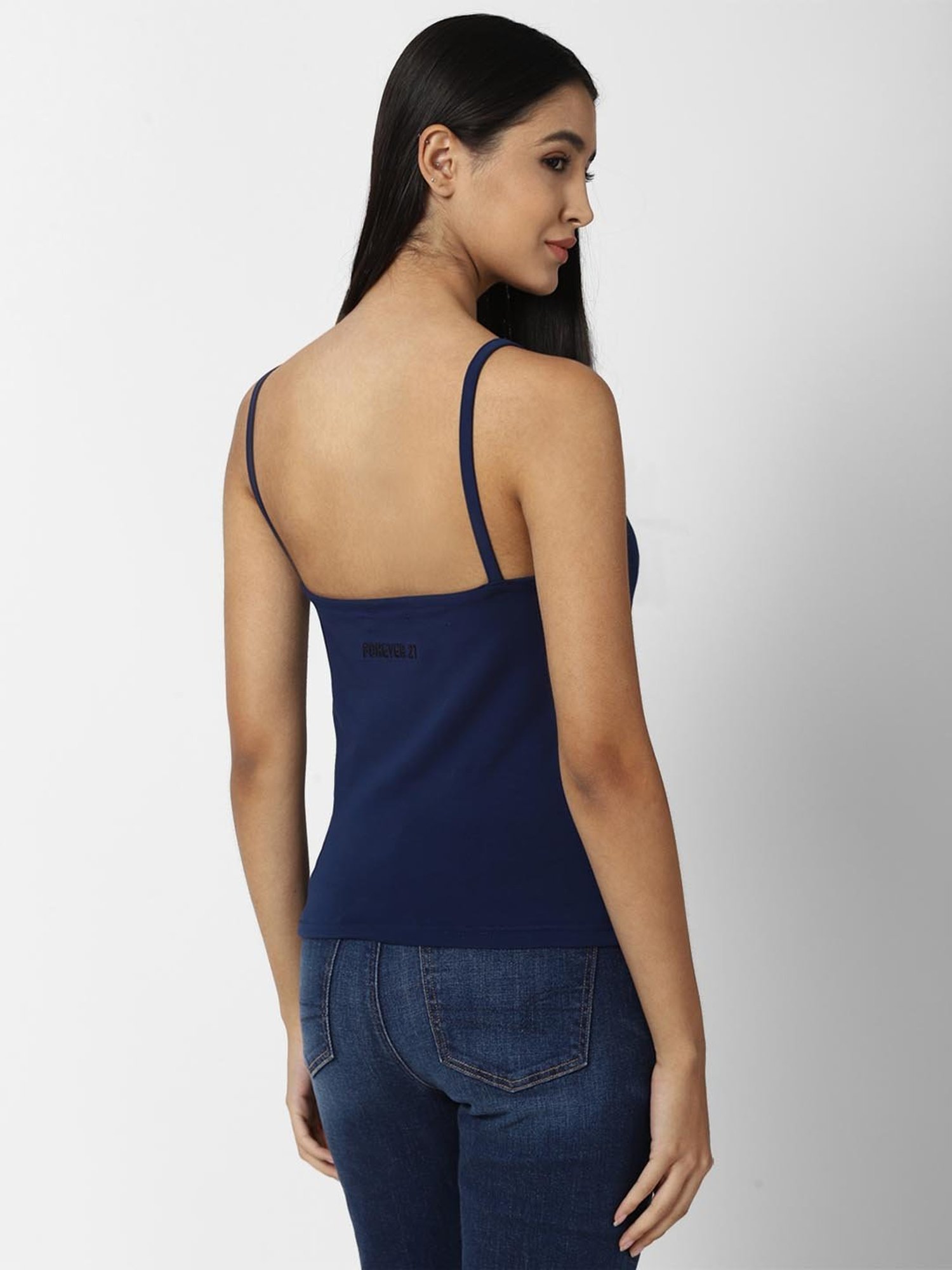 Forever 21 Blue Regular Fit Camisole