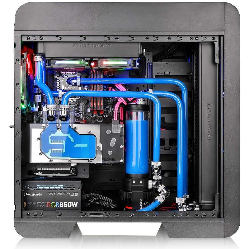 Fractal Design Node 202 Computer Case - Black - 2 x Bay - 1 x 450 W - Power Supply Installed - Mini ITX Motherboard Supported - 7.72 lb