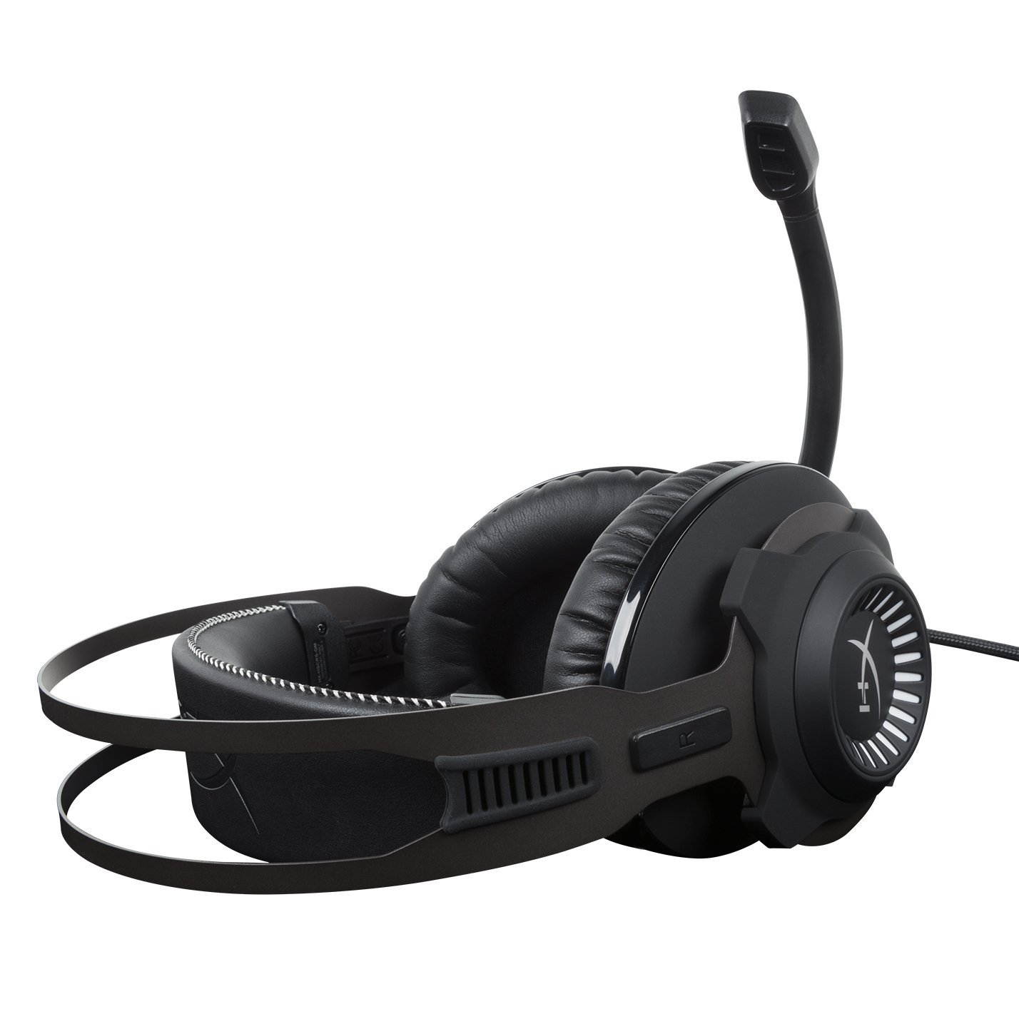 HyperX Cloud Revolver S - Gaming Headset with Dolby 7.1 Surround Sound - Steel Frame - Signature Memory Foam - Premium Leatherette - Detachable Noise-Cancellation Microphone