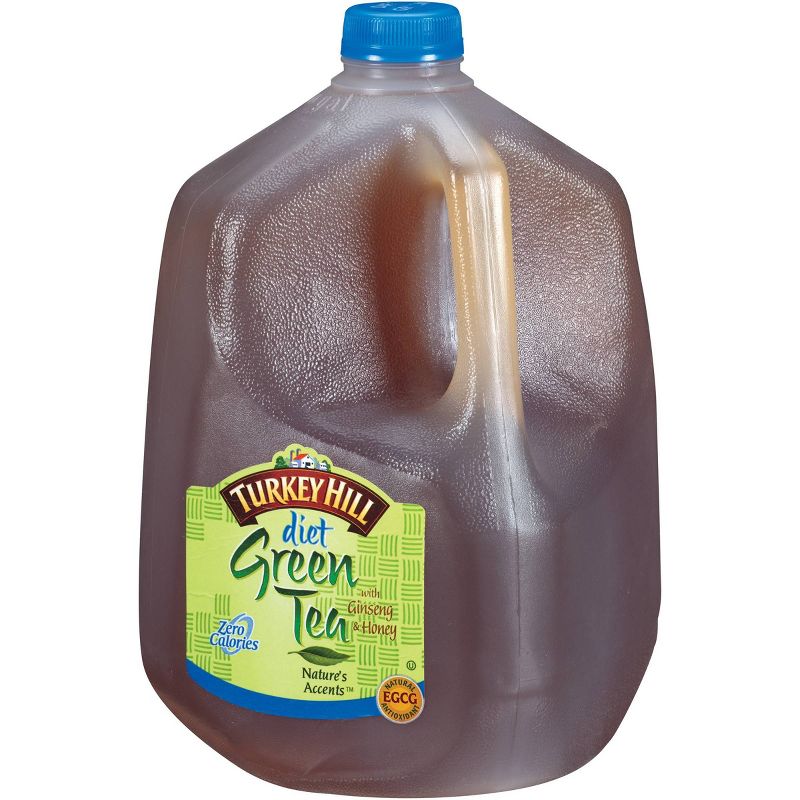 Turkey Hill Diet Green Tea with Ginseng & Honey - 1gal