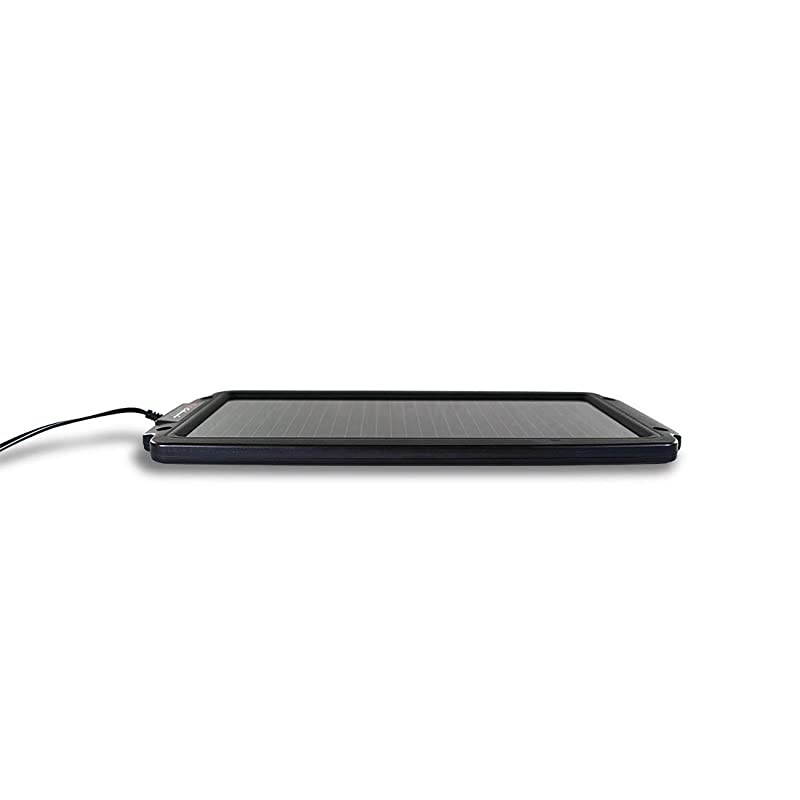 Solar Battery Charger and Maintainer - 2.4 Watt, 12V - For Cars, Boats, Motorcycles, Snowmobiles, Trucks