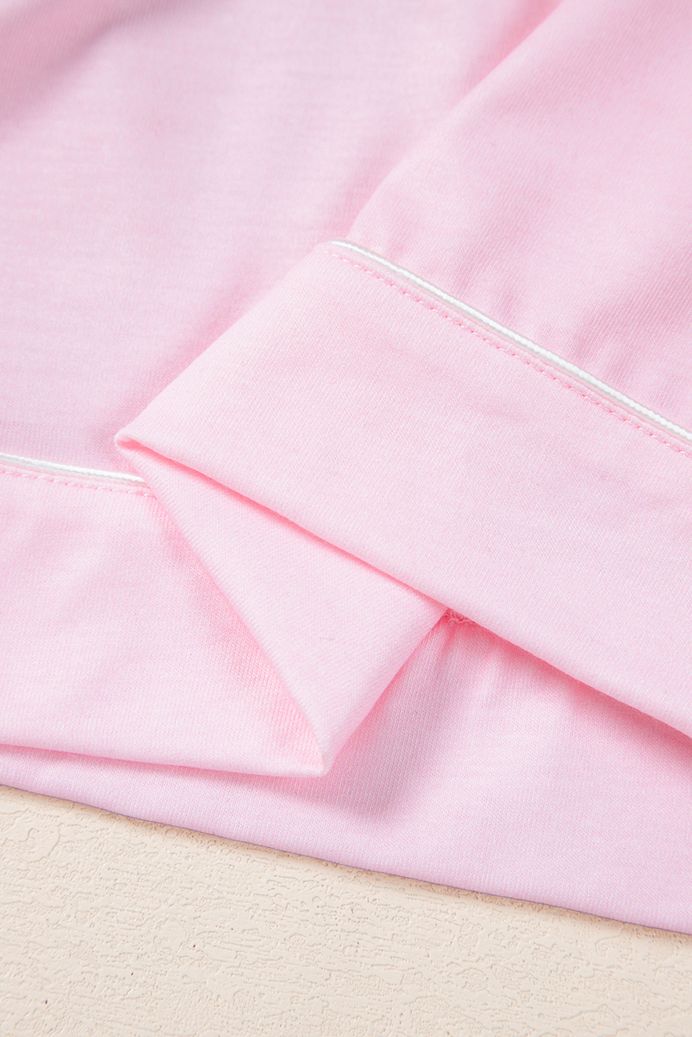 White Christmas Pullover and Drawstring Pants Pajama Set