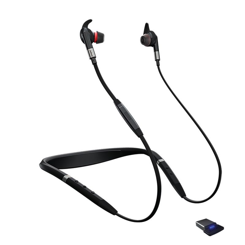 Jabra Evolve 75e MS Wireless Bluetooth Earbuds (Manufacturer Refurbished)