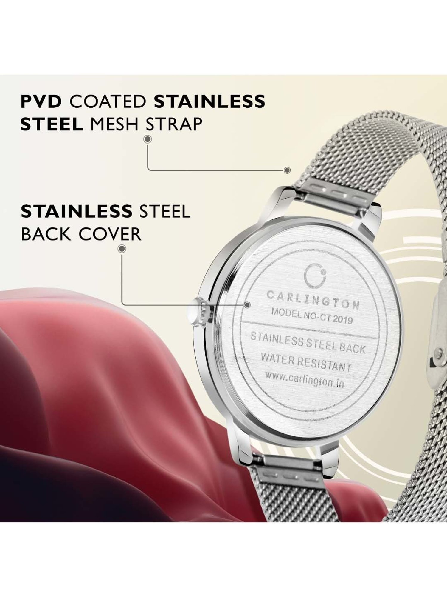 CARLINGTON CT 2019 Analog Watch for Women