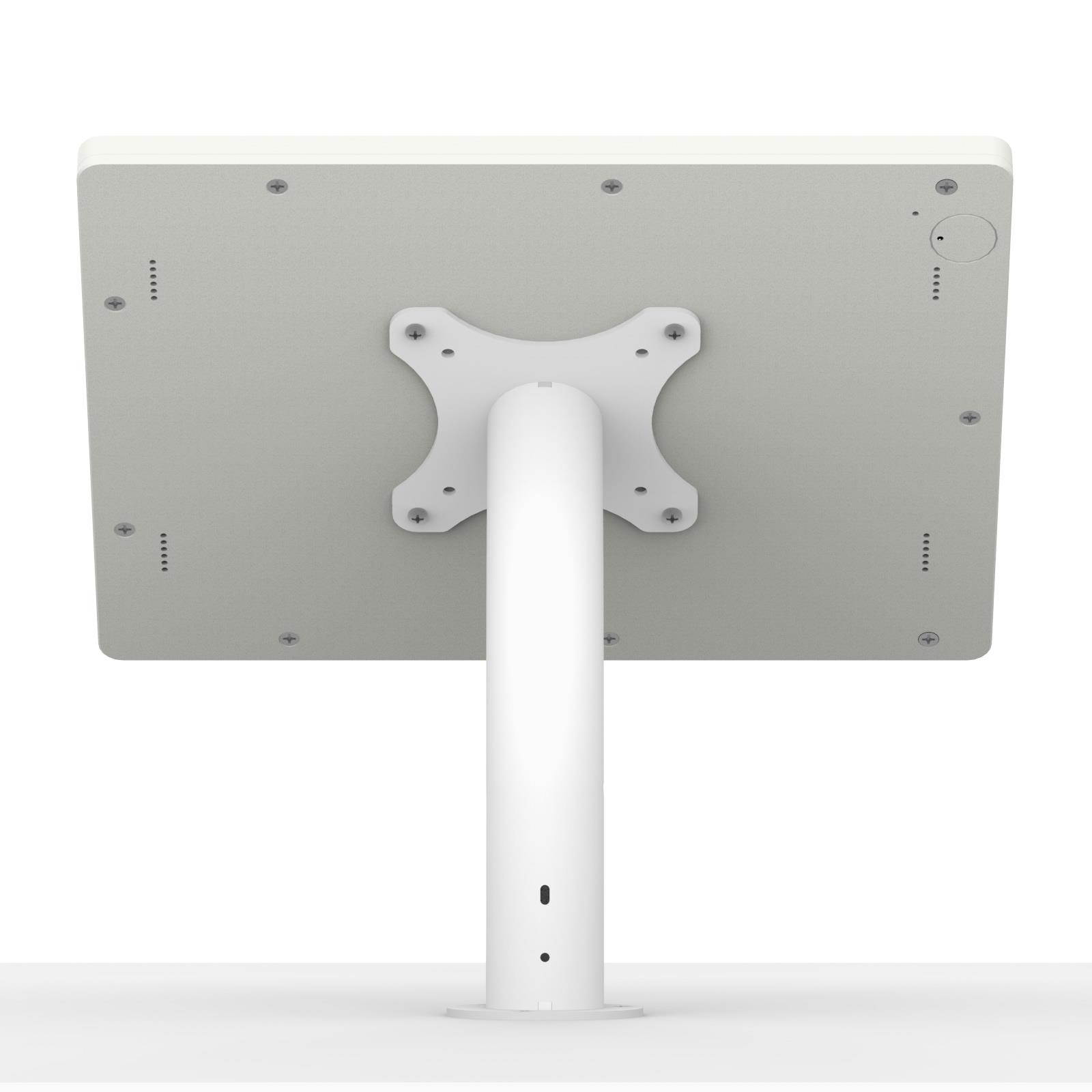 VidaMount White Enclosure and Fixed Neck Wall/Table Surface Mount [Bundle] compatible with iPad Pro 12.9" (1st/2nd Gen)