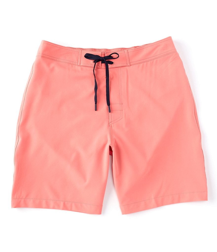 Polo Ralph Lauren Traveler Solid Blue 5 3/4#double; Inseam Swim Trunks