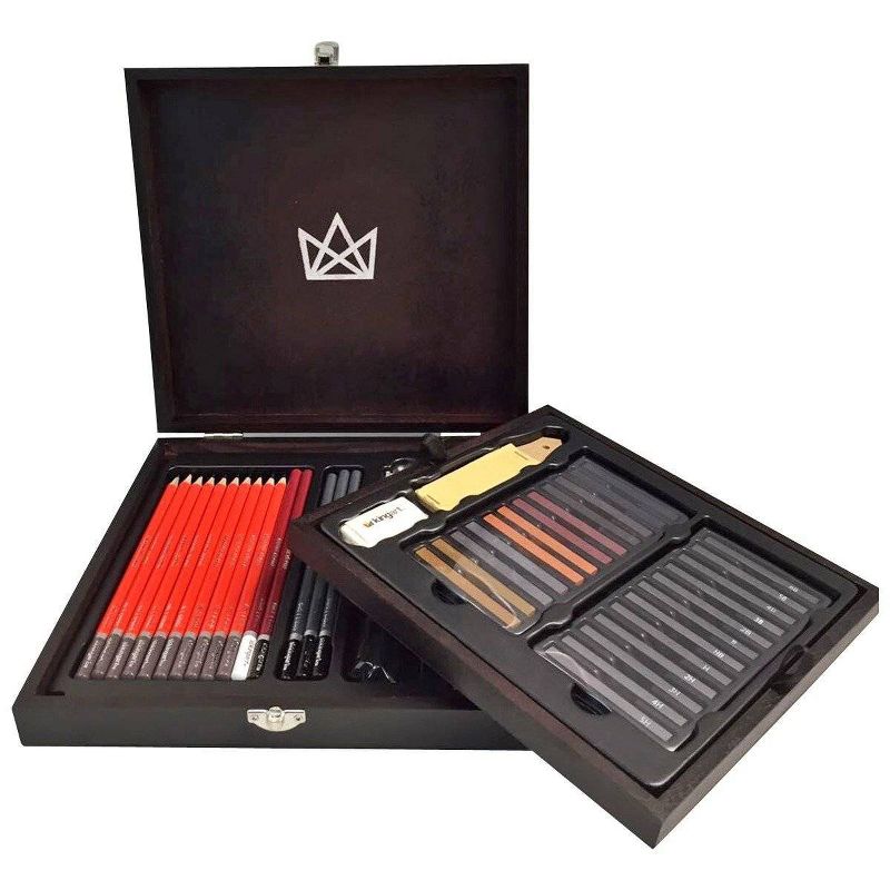 Kingart 71ct Sketching & Drawing Bundle