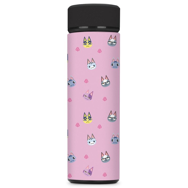 Nintendo Animal Crossing 17oz Stainless Steel Water Bottle - Cats
