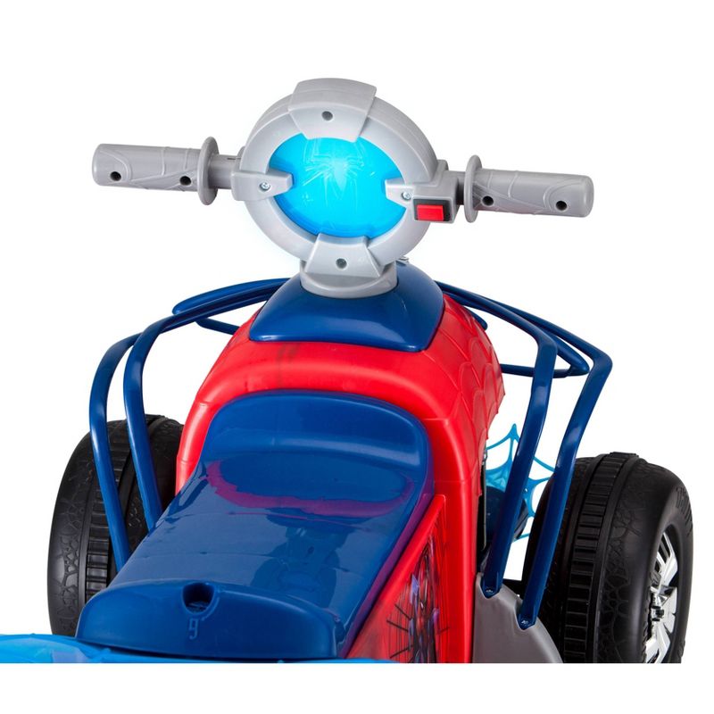 Spider-Man 6V Quad Powered Ride-On - Red