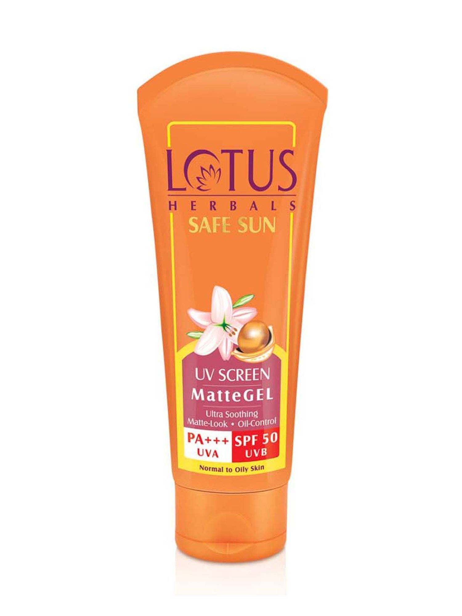 Lotus Herbals Safe Sun UV Screen Matte Gel SPF 50 - 100 gm
