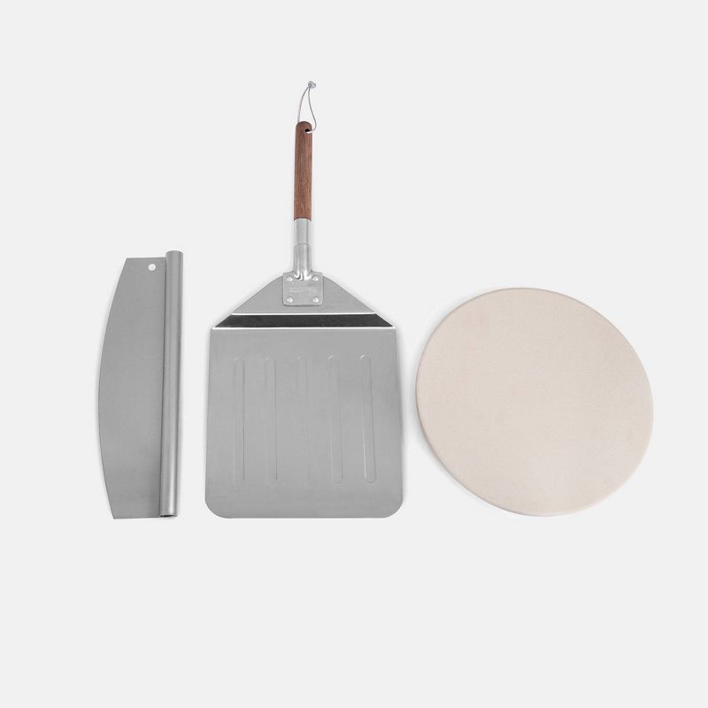 Stone Set with Pizza Peel and Pizza Cutter KSF1204- Royal Gourmet