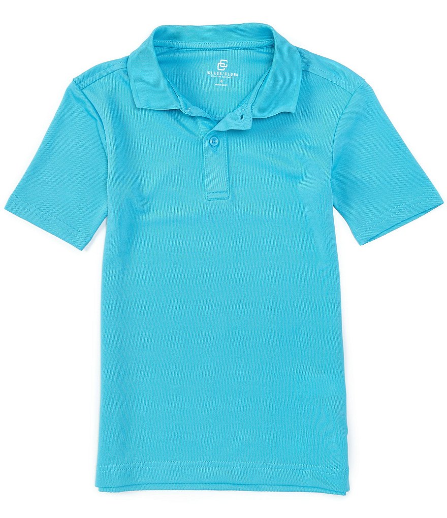 Nautica Big Boys 8-20 Short-Sleeve Vertical Logo Polo