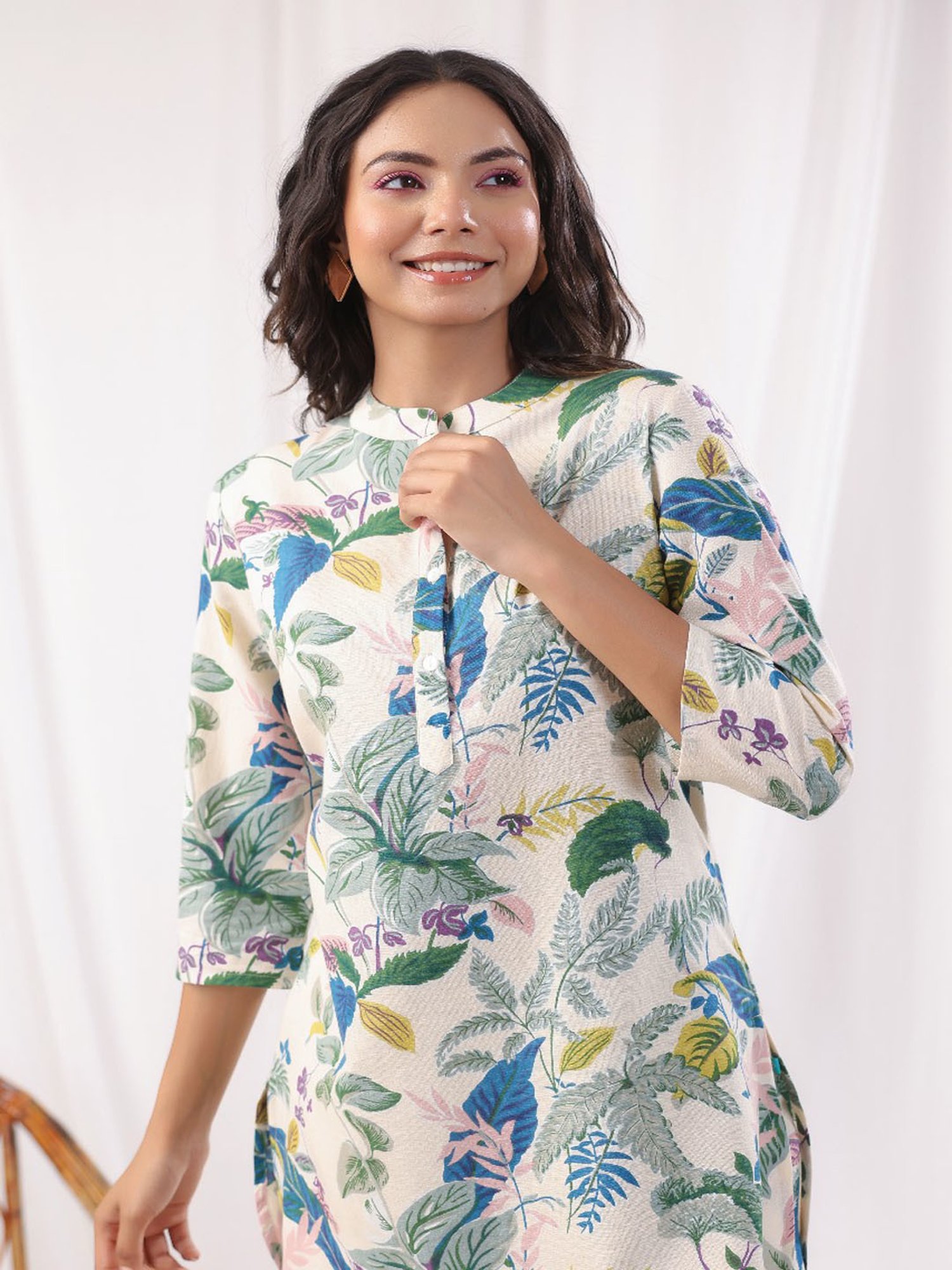 Autumnlane Freya Aquatic Cotton Co-Ord Set