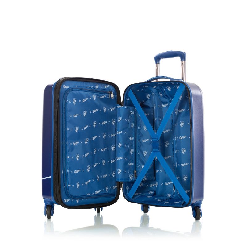 MLB Los Angeles Dodgers 21" Spinner Wheels Suitcase