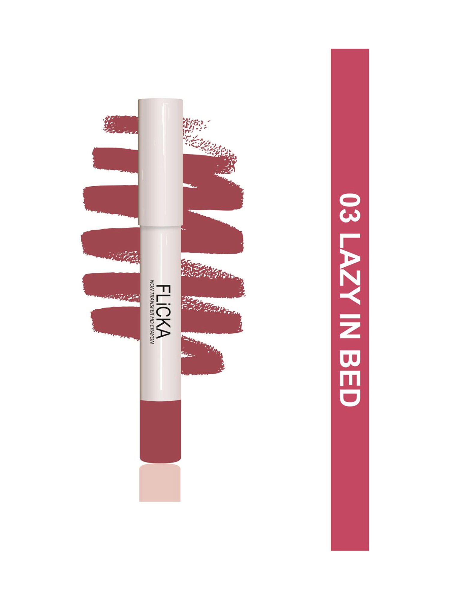 FLiCKA Lasting Lipsence HD Crayon 03 Lazy In Bed - 10 gm