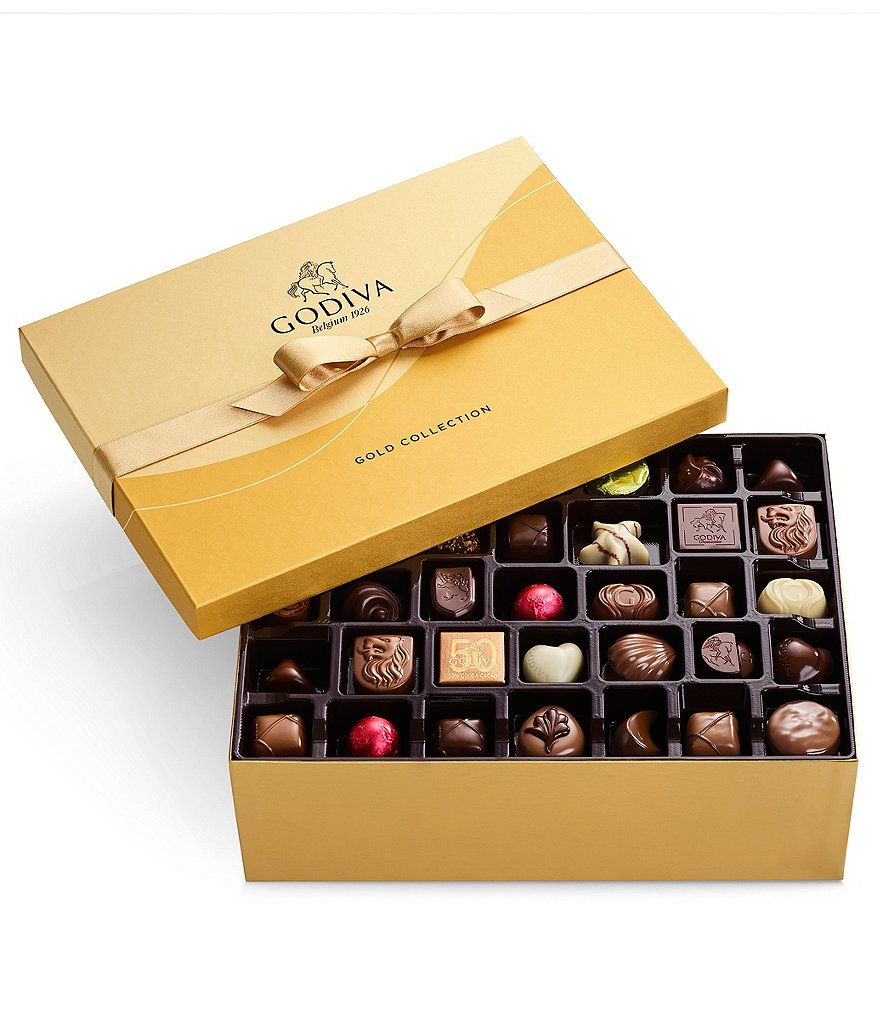 Godiva Chocolatier 105-Piece Gold Gift Box
