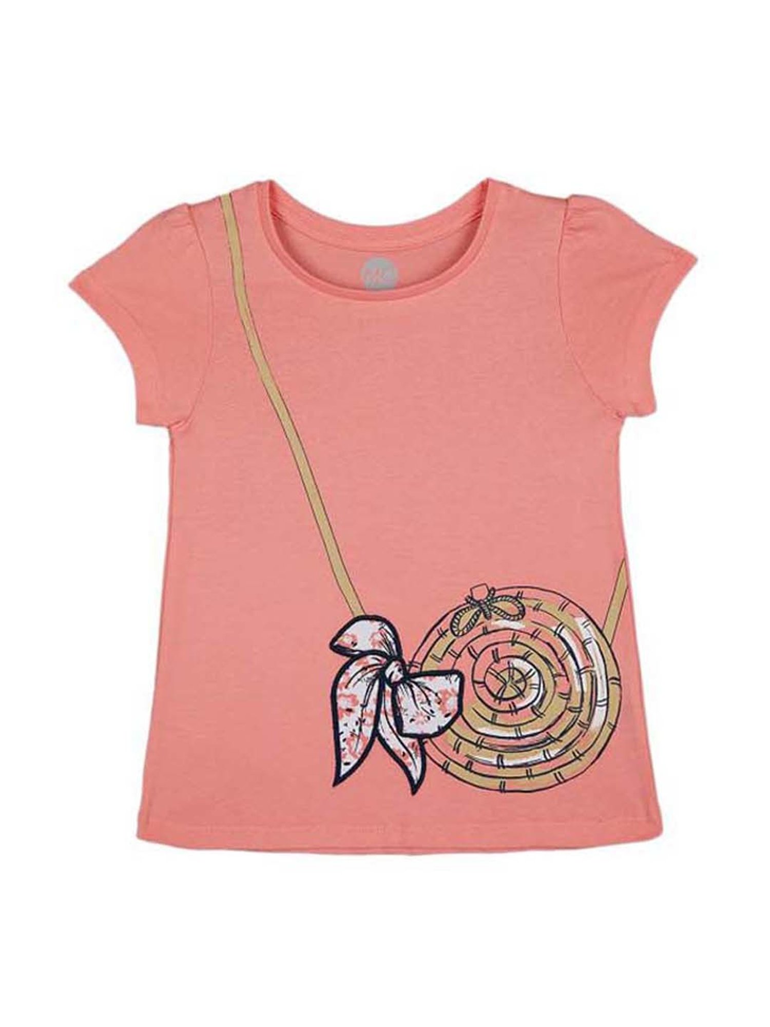 Mothercare Kids Pink Printed Top