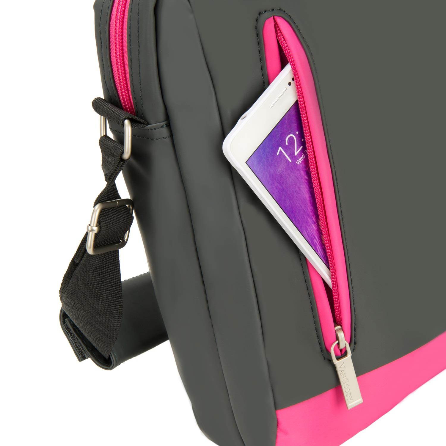 Adler Tablet Shoulder Case Bag /w Built on Shoulder Strap fits Asus Transformer Book T100 Chi