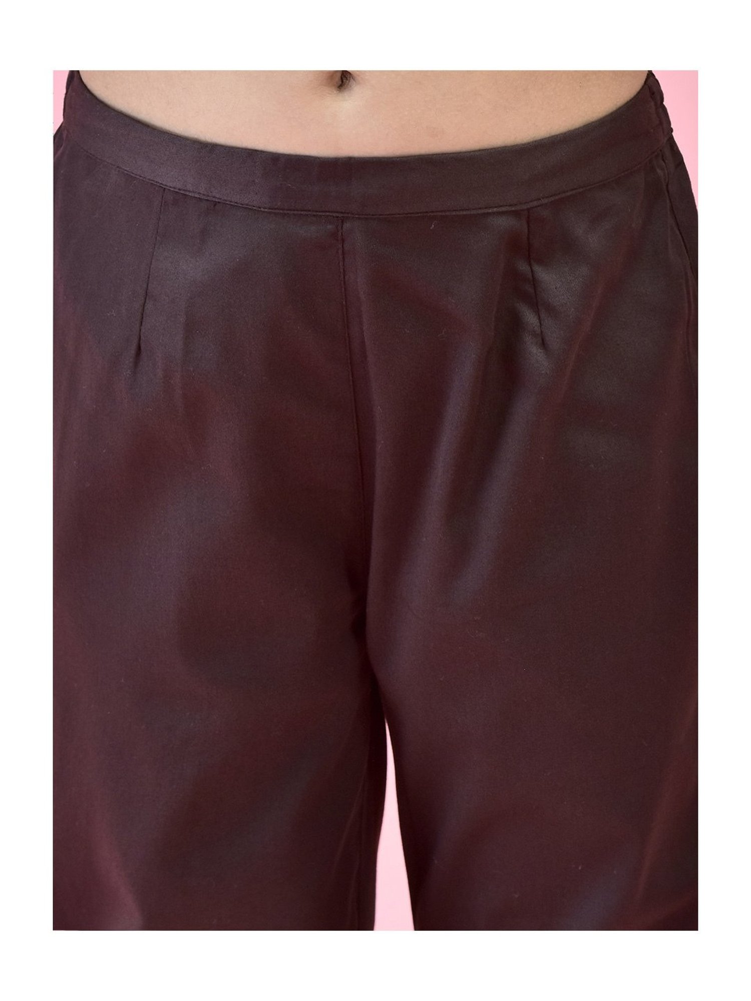 Juniper Girls Brown Solid Pants