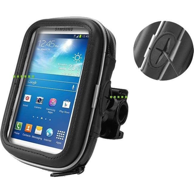 CELLET BIKE MOUNT UNIVERSAL HEAVY DUTY WEATHERPROOF ZIPPER POUCH FOR CELL PHONE