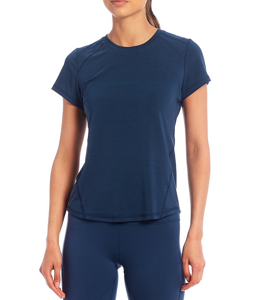 IBKUL Pricilla Print Long Sleeve Mock Neck Top