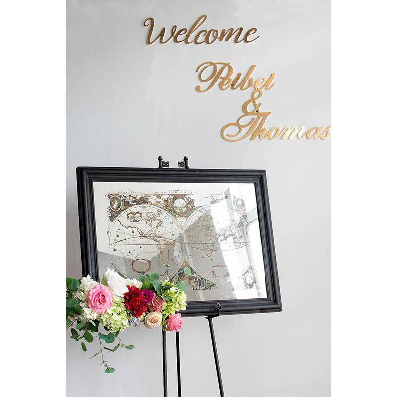 31" Mirrored Wall Art Distressed Black/White - A&B Home