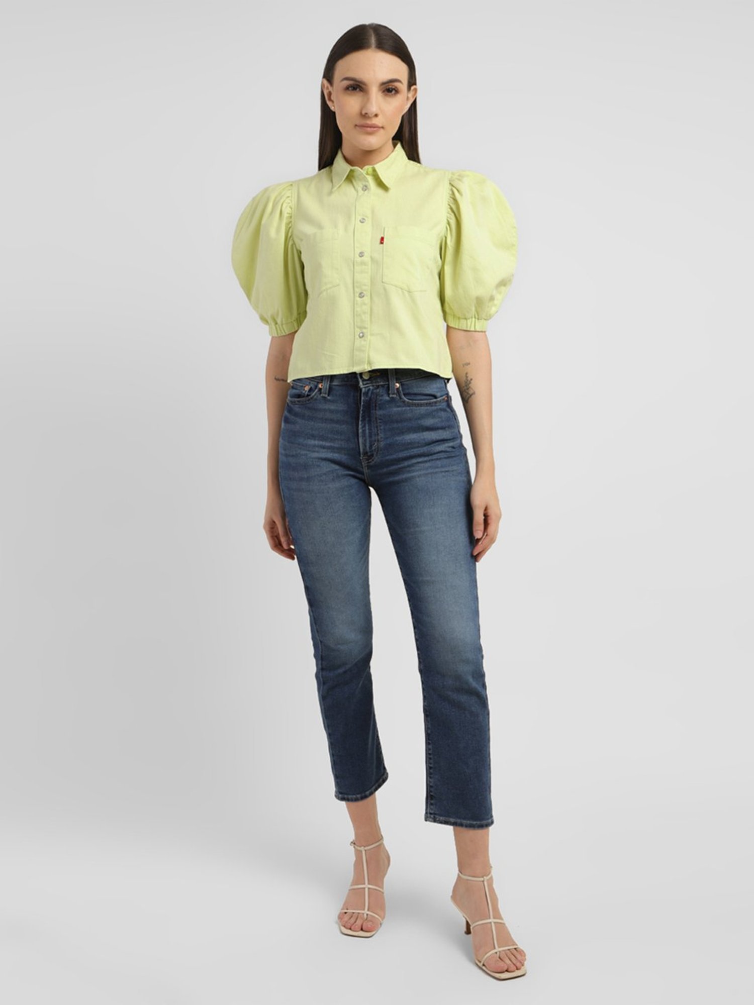 Levi's Light Green T-Shirt