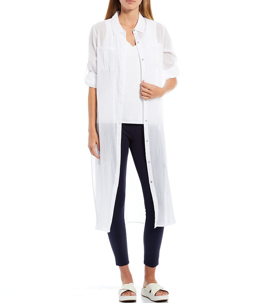 Calvin Klein Pull-On Cargo-Pocket Knit Leggings