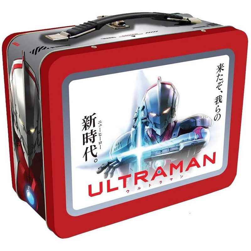 Factory Entertainment Ultraman Animated Series 8.5 x 6.5 x 4 Inch Retro Style Tin Tote