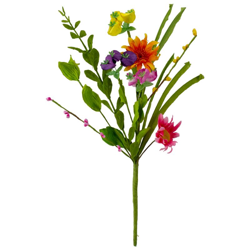 Darice 14" Multi-Colored Mixed Daisies Spring Artificial Floral Spray