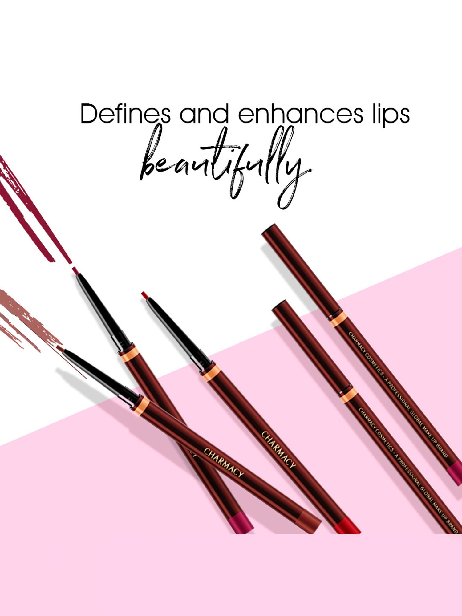 CHARMACY Milano Lip Contour Lip Liner Fire Red - 0.1 gm