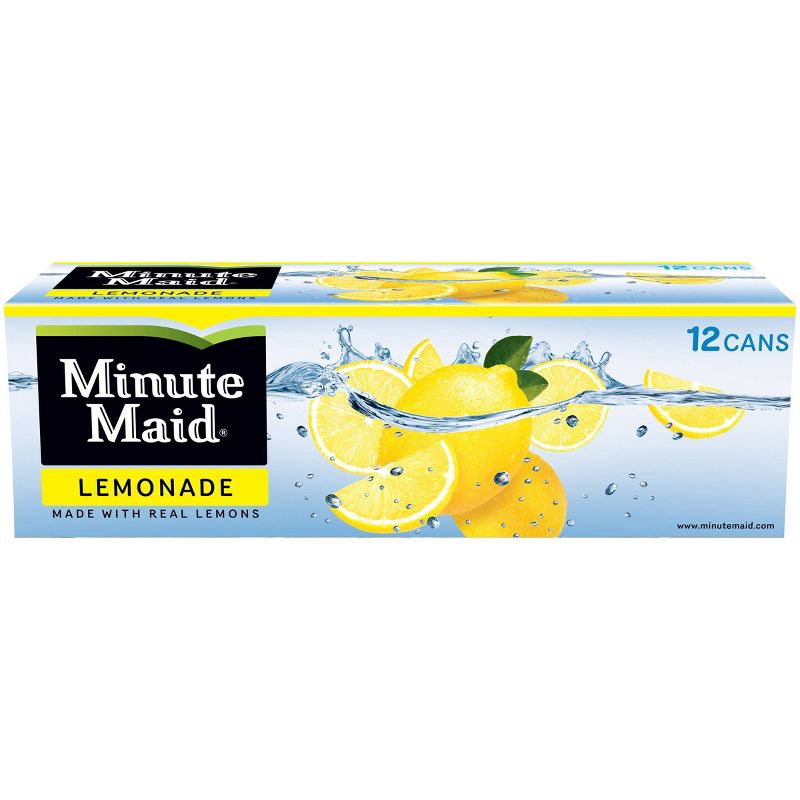 Minute Maid Lemonade - 12pk/12 fl oz Cans