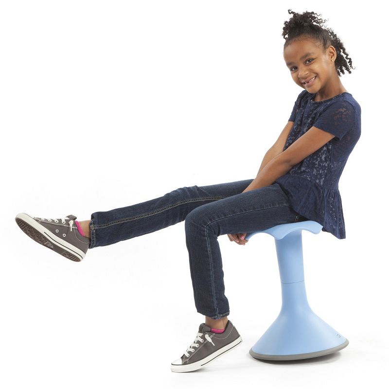 VS America Hokki Stool Flexible Ergonomic Seating 18" - Light Blue
