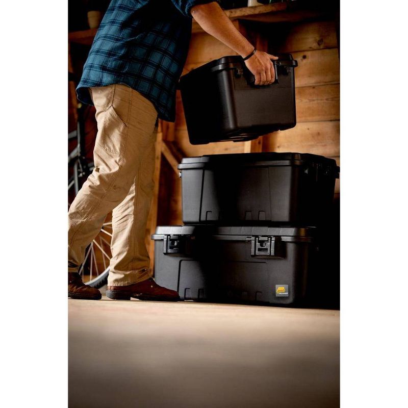 Plano 68qt Storage Trunk Black