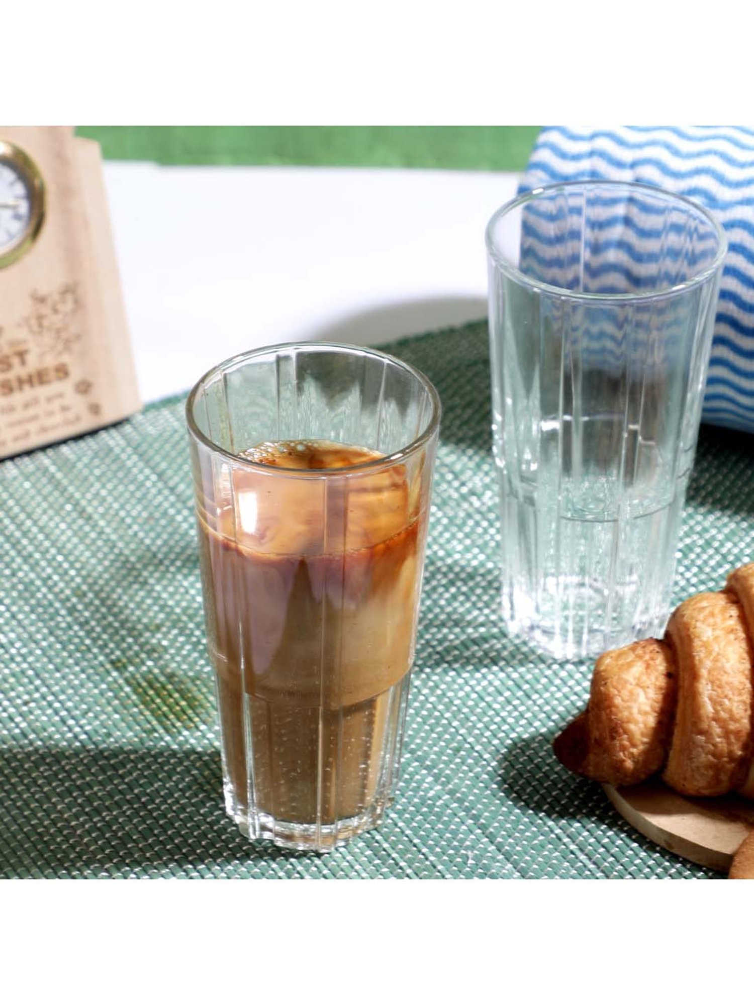 Duralex 'Jazz' Transparent Glass 18 cm Tumbler (0.17 L) - Set of 6