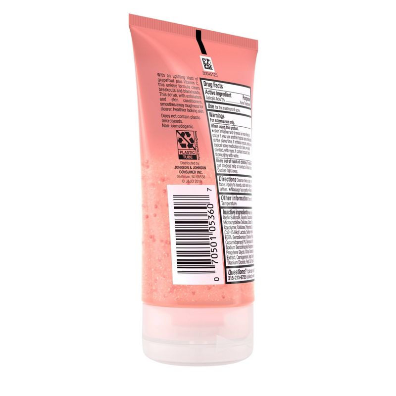 Neutrogena Oil-Free Acne Wash Pink Grapefruit Foaming Scrub - 4.2 fl oz
