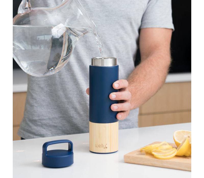 Welly Traveler 18oz - Navy