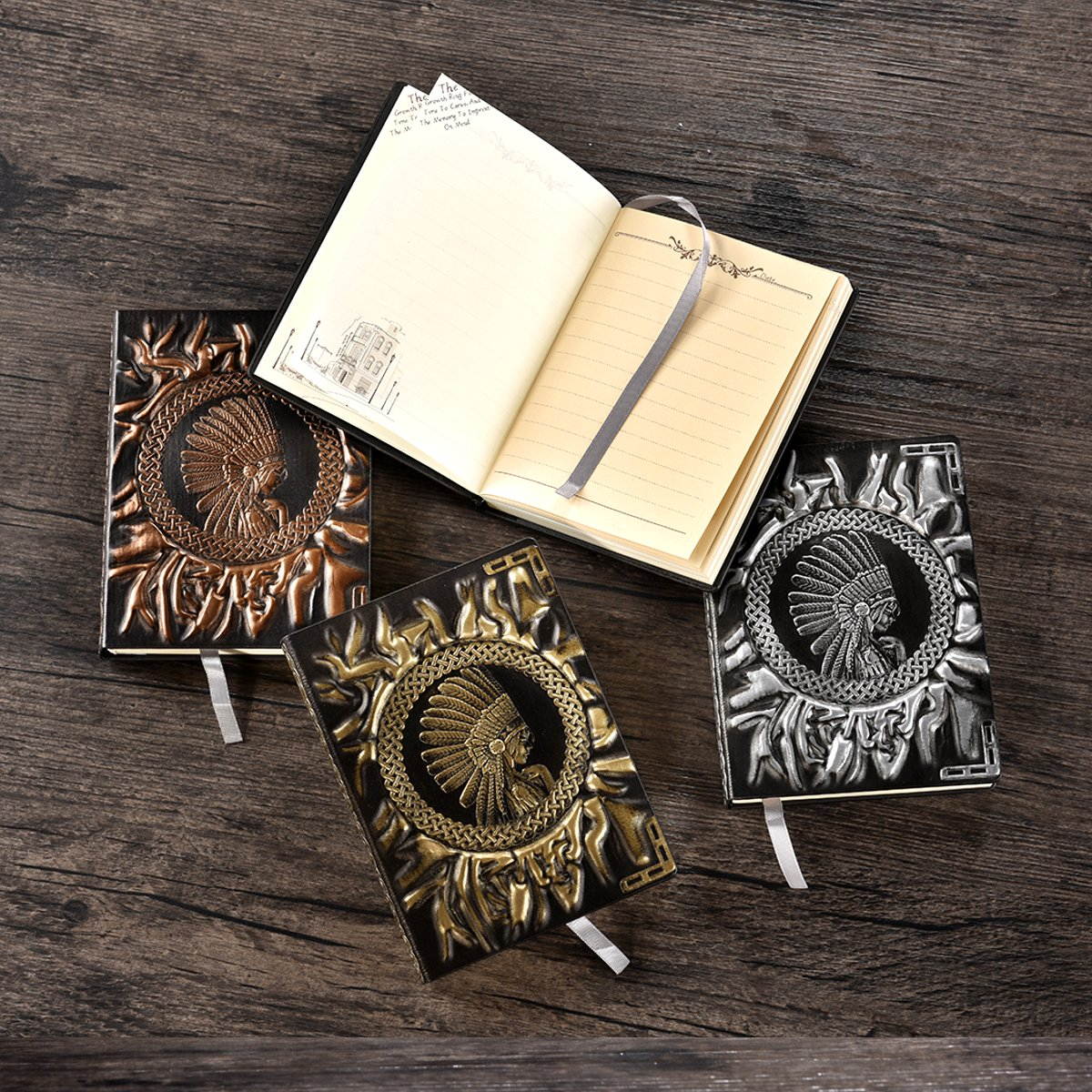 Indian A6 PU Notepad Manual Diary Notebook