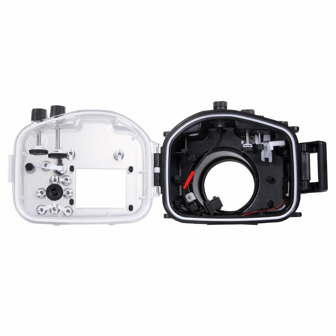 40m Underwater Depth Diving Case Waterproof Camera Housing for Sony A7 II / A7R II / A7S II Black