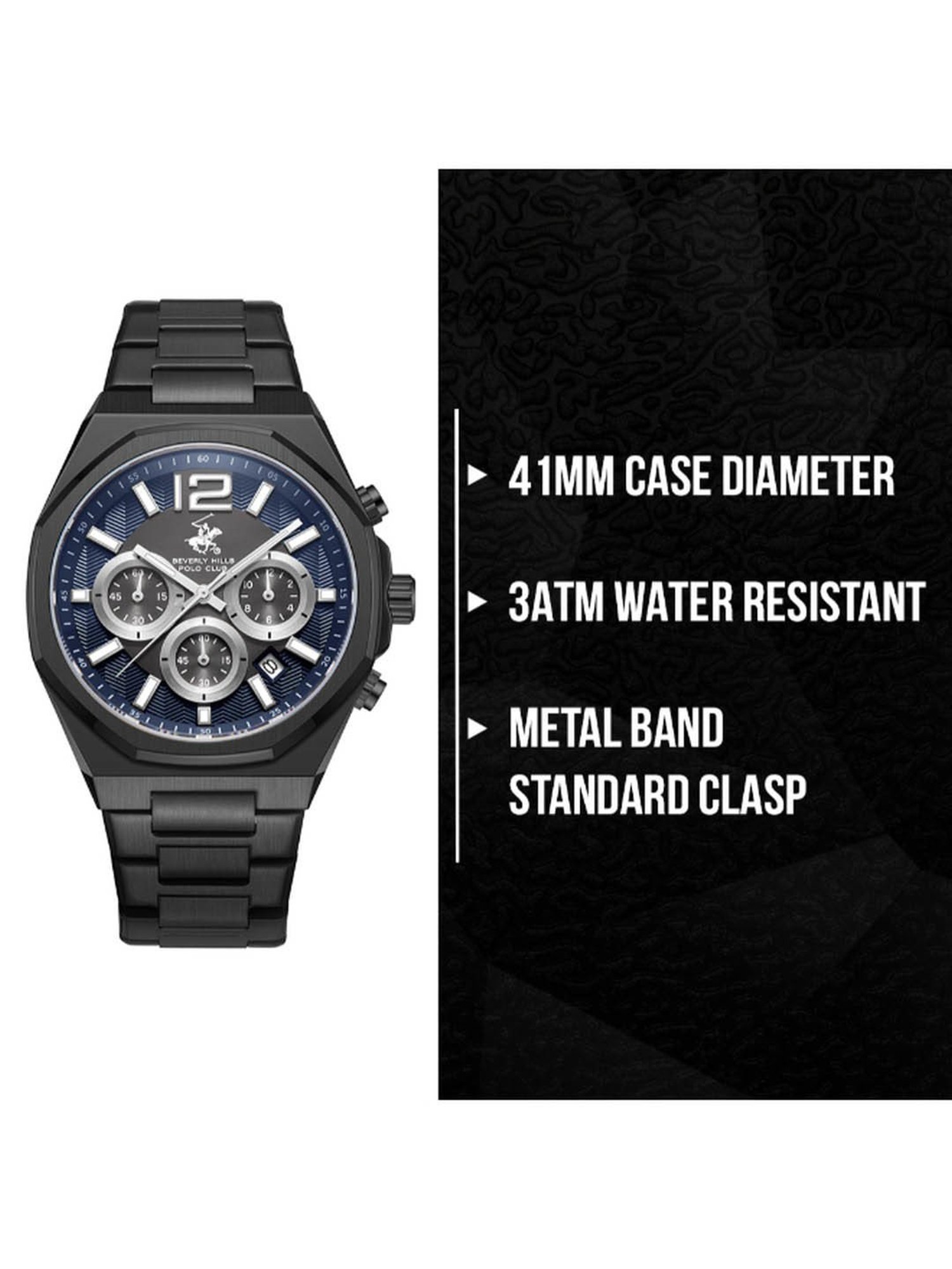 Beverly Hills Polo Club BP3692Y.691 Analog Watch for Men