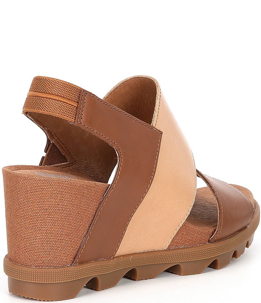 Sorel Joanie II Leather Slingback Wedges